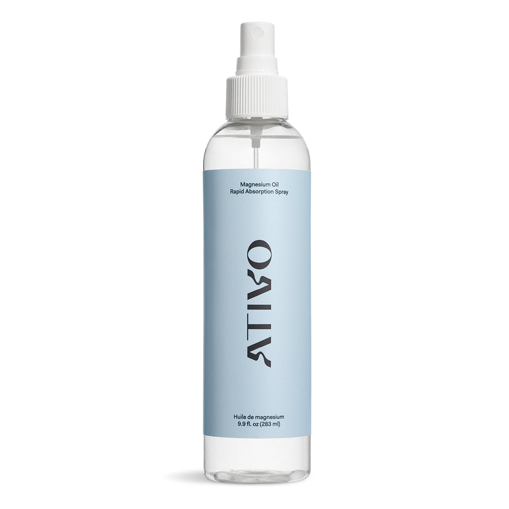 Ativo Skincare Magnesium Oil on white background