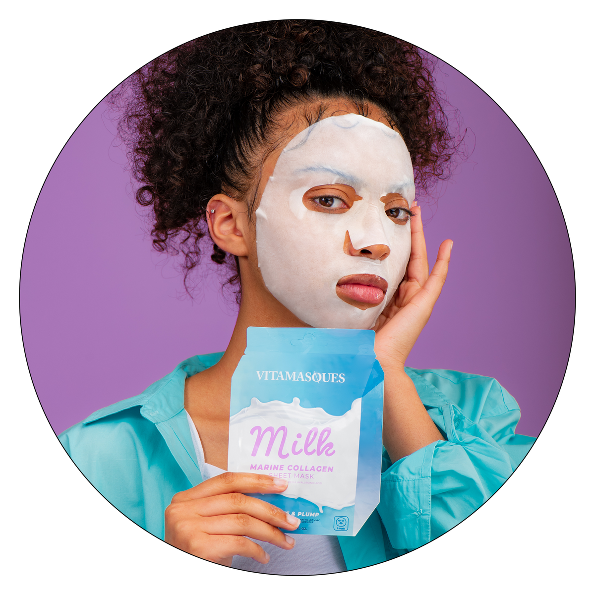 Milk Marine Collagen Face Sheet Mask